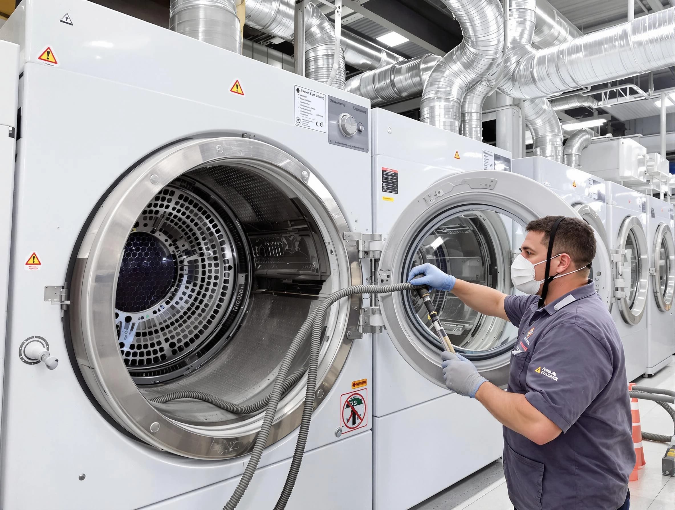 Industrial-grade dryer vent cleaning by Brook Highland Dryer Vent Cleaning in Brook Highland