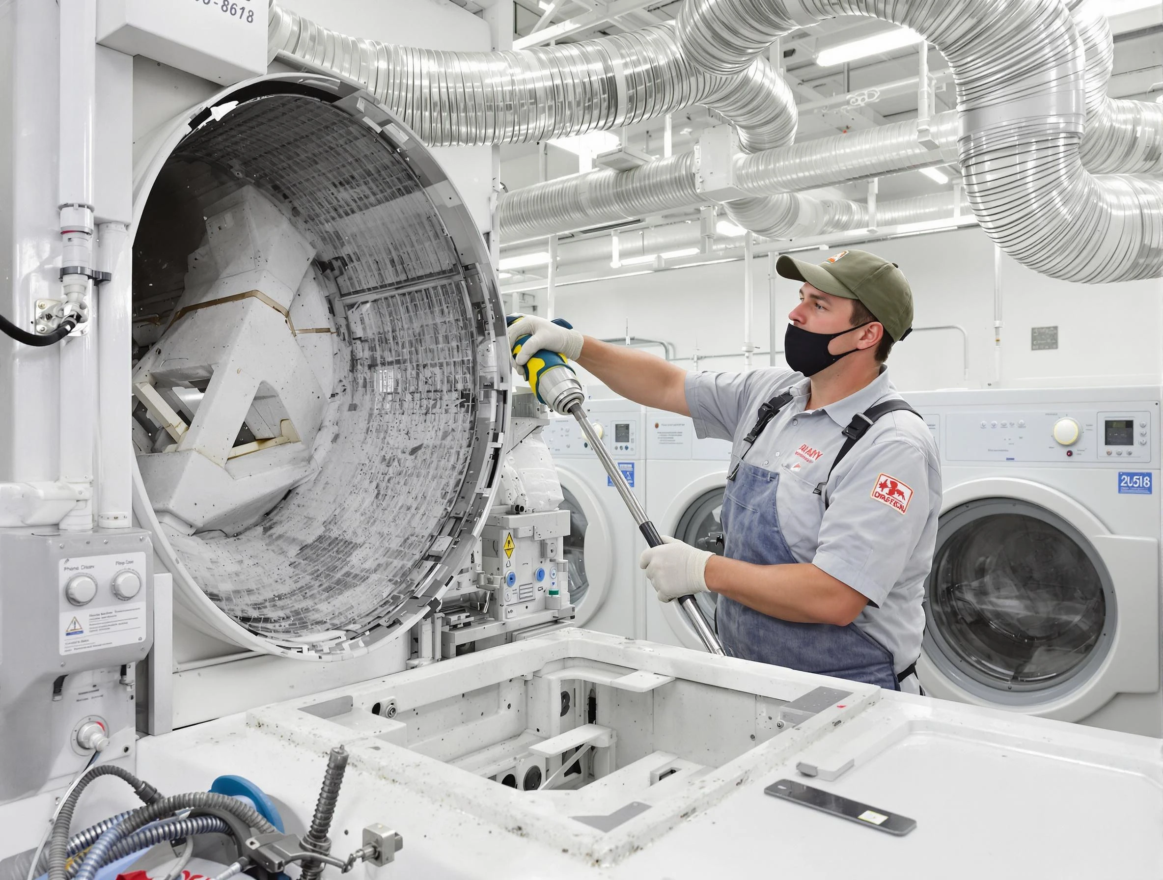 Commercial Dryer Vent Cleaning in Brook Highland