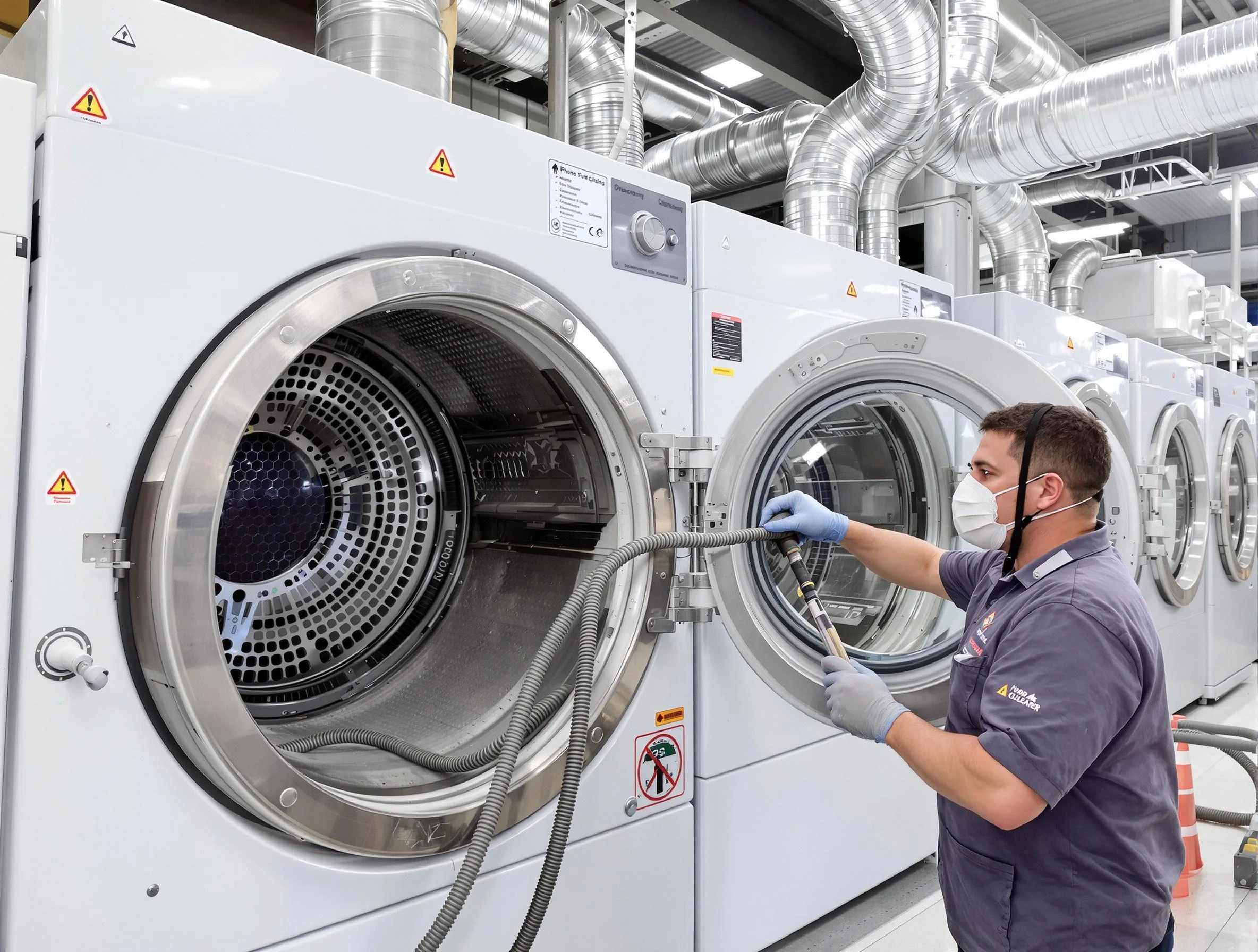 Industrial-grade dryer vent cleaning by Brook Highland Dryer Vent Cleaning in Brook Highland